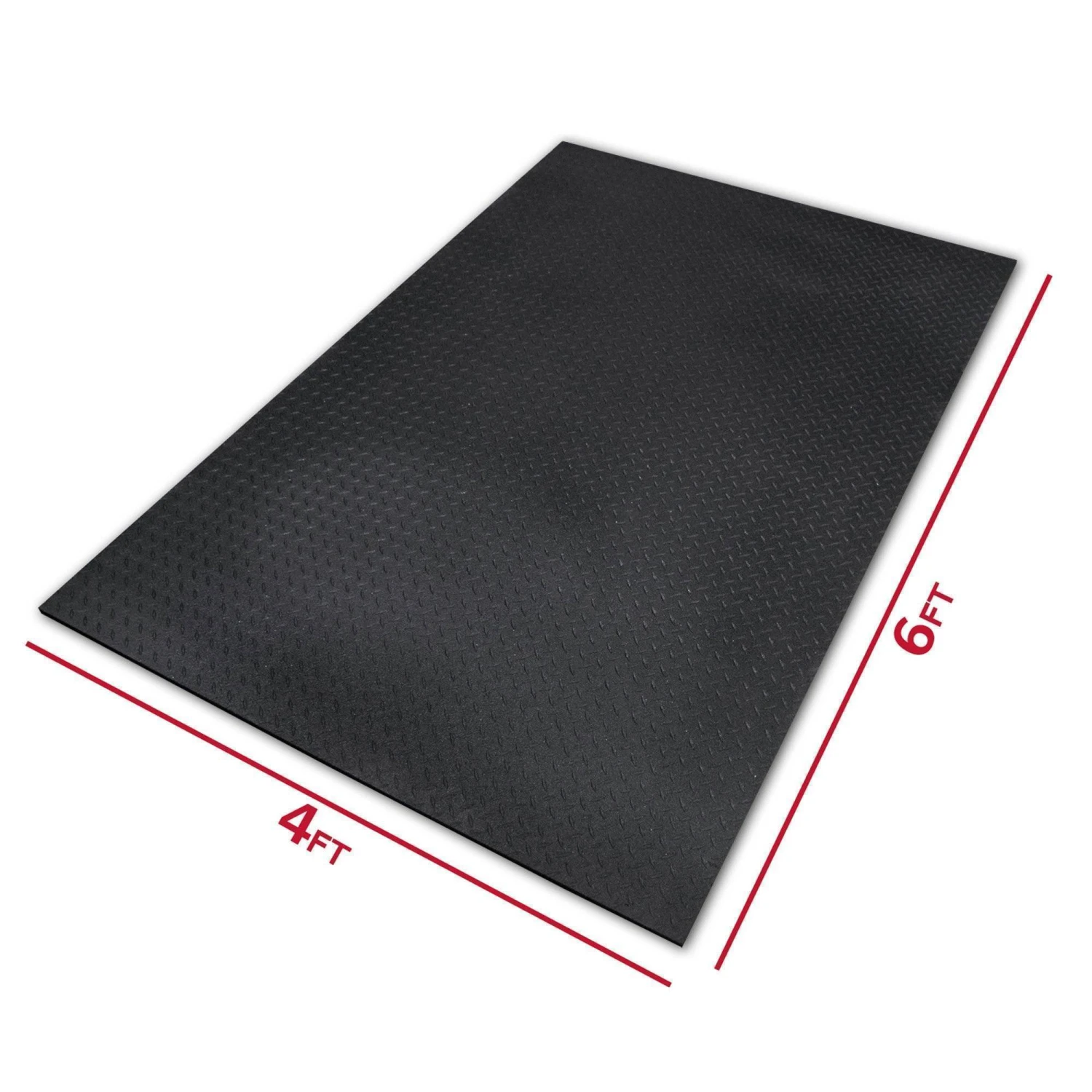 XMark Fitness XMat Ultra Thick 4' x 6' Heavy-Duty Equipment Mat 2 XMark Fitness XMat Ultra Thick 4' x 6' Heavy-Duty Equipment Mat - Image 2
