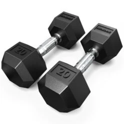 Synergee Rubber Hex Dumbbell Pairs -Fitness Equipment Sales 20lb 20image 201 20pair