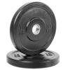 XMark Fitness Black Olympic Bumper Plates Pair XM-3385 DISCONTINUED
