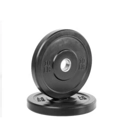 XMark Fitness Black Olympic Bumper Plates Pair XM-3385 DISCONTINUED 10 XMark Fitness Black Olympic Bumper Plates Pair XM-3385 DISCONTINUED -Fitness Equipment Sales 3385 10 P 2