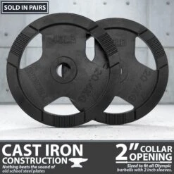 Synergee Cast Iron Weight Plates -Fitness Equipment Sales 45 20pair 20cast 20iron 20weight 20plate 20amazon 20image 202 20jpg