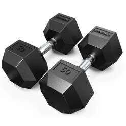 Synergee Rubber Hex Dumbbell Sets 17 Synergee Rubber Hex Dumbbell Sets -Fitness Equipment Sales 50lb 20website 20image 201 f2b24dc8 560d 4c25 8407 716fae158411