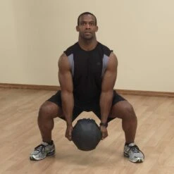 Body-Solid Tools Dual Grip Medicine Ball BSTDMB 33 Body-Solid Tools Dual Grip Medicine Ball BSTDMB -Fitness Equipment Sales BSTDMB EX Squat