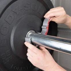 Body-Solid Tools Roepke Olympic Collar (Pair) BSTROC -Fitness Equipment Sales BSTRC01 NAT 02