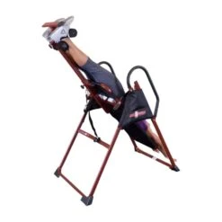 Best Fitness Inversion Table BFINVER10 -Fitness Equipment Sales BestFitnessBFINVER10InversionTableBackSideViewInverted