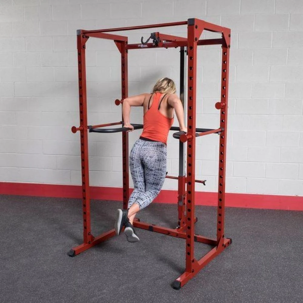 Body Solid Body-Solid Power Rack Dip Attachment DR100 4 Body Solid Body-Solid Power Rack Dip Attachment DR100 - Image 4