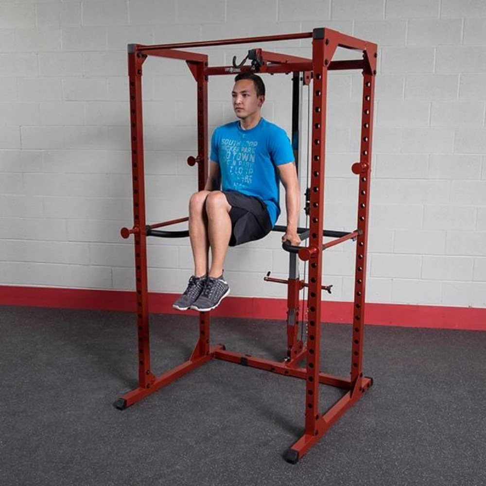 Body Solid Body-Solid Power Rack Dip Attachment DR100 1 Body Solid Body-Solid Power Rack Dip Attachment DR100
