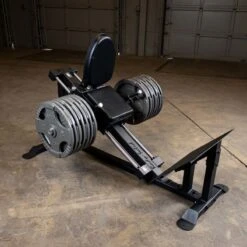 Body Solid Body-Solid Compact Leg Press GCLP100 -Fitness Equipment Sales Body SolidGCLP100CompactLegPress3DViewWithWeightStacks