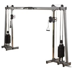 Body Solid Body-Solid Deluxe Cable Crossover GDCC250 13 Body Solid Body-Solid Deluxe Cable Crossover GDCC250 -Fitness Equipment Sales Body SolidGDCC250DeluxeCableCrossoverFrontSideView