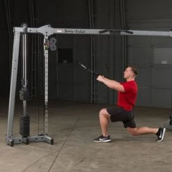 Body Solid Body-Solid Deluxe Cable Crossover GDCC250 17 Body Solid Body-Solid Deluxe Cable Crossover GDCC250 -Fitness Equipment Sales Body SolidGDCC250DeluxeCableCrossoverKneel