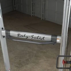 Body-Solid GDCCRACK Functional Trainer Accessory Rack -Fitness Equipment Sales Body SolidGDCCRACKAccessoryRackFrontSideView