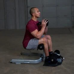 Body Solid Body-Solid Sissy Squat GSS50 -Fitness Equipment Sales Body SolidGSS50SissySquatExerciseFigure1