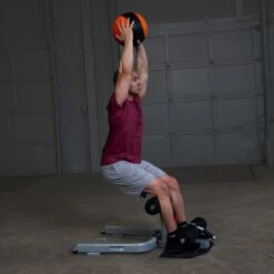 Body Solid Body-Solid Sissy Squat GSS50 -Fitness Equipment Sales Body SolidGSS50SissySquatExerciseFigure2