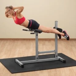 Body-Solid Powerline Roman Chair Back Hyperextension PCH24X 5 Body-Solid Powerline Roman Chair Back Hyperextension PCH24X -Fitness Equipment Sales Body SolidPowerlinePCH24XRomanChairBackHyperextensionSideView