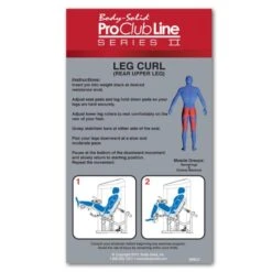 Body-Solid Pro Clubline Series II Seated Leg Curl S2SLC -Fitness Equipment Sales Body SolidProClubS2SLCSeriesIISeatedLegCurlInstruction