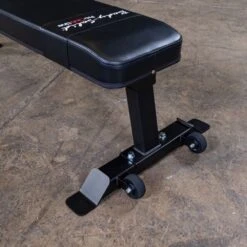 Body-Solid Pro Clubline Flat Bench SFB125 18 Body-Solid Pro Clubline Flat Bench SFB125 -Fitness Equipment Sales Body SolidProClublineSFB125FlatBenchWheels