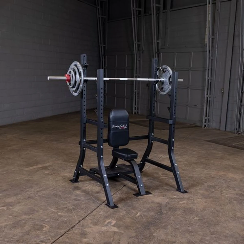 Body-Solid Pro Clubline Olympic Shoulder Press Bench SOSB250 4 Body-Solid Pro Clubline Olympic Shoulder Press Bench SOSB250 - Image 4