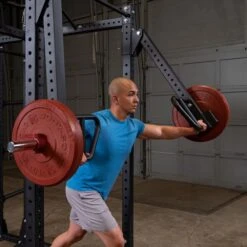 Body-Solid Pro Clubline Jammer Arms SPRJAM 19 Body-Solid Pro Clubline Jammer Arms SPRJAM -Fitness Equipment Sales Body SolidProClublineSPRJAMJammerArmsExerciseFigureSideView