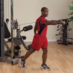 Body-Solid Pro Dual Adjustable Cable Column DPCC-SF -Fitness Equipment Sales Body SolidProDualDPCC SFAdjustableCableColumnMachineOneArmPress