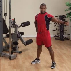 Body-Solid Pro Dual Adjustable Cable Column DPCC-SF -Fitness Equipment Sales Body SolidProDualDPCC SFAdjustableCableColumnMachineOneArmReverseFly