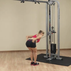 Body-Solid Pro Clubline Cable Crossover SCC1200G -Fitness Equipment Sales Body SolidSCC1200GProClubCableCrossoverArmTriceicepKickback