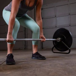 Body-Solid Tools Olympic Bar Stand BSTOBS -Fitness Equipment Sales Body SolidToolsBSTOBSOlympicBarStandsFrontSideView