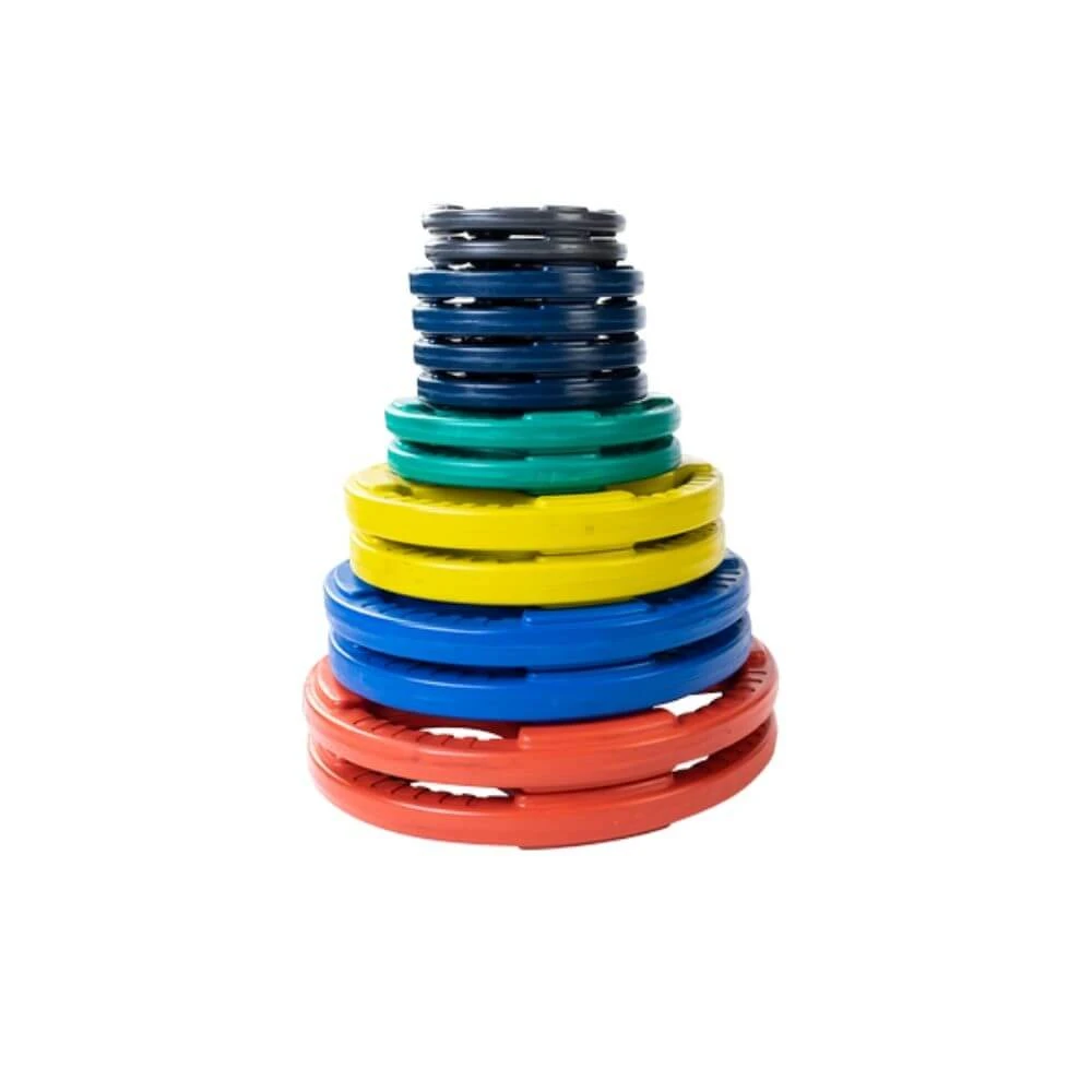 Body Solid Body-Solid Colored Rubber Grip Plate Set ORCT