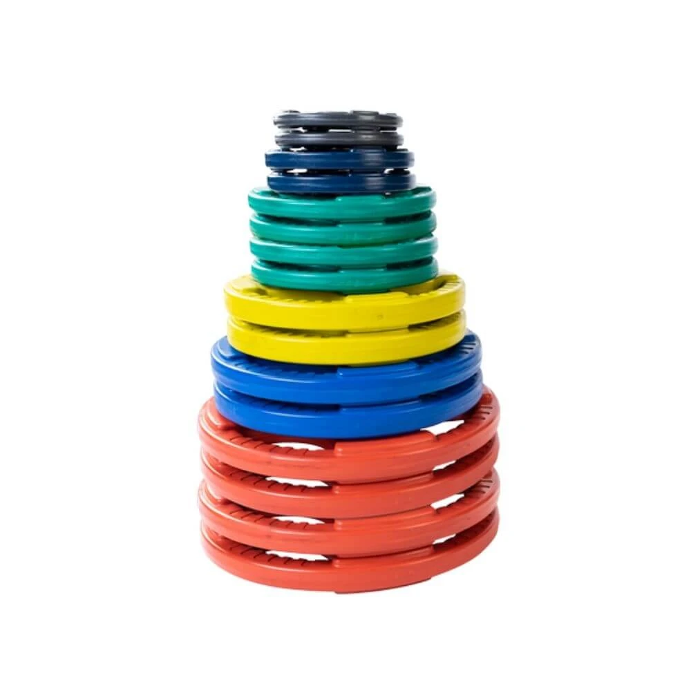Body Solid Body-Solid Colored Rubber Grip Plate Set ORCT - Image 2