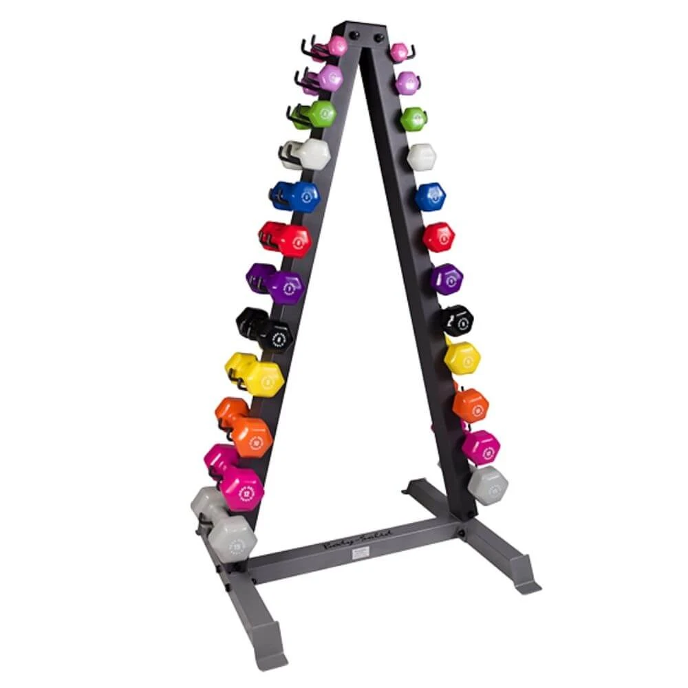 Body Solid Body-Solid 12 Pair Vertical Dumbbell Rack GDR24 2 Body Solid Body-Solid 12 Pair Vertical Dumbbell Rack GDR24 - Image 2