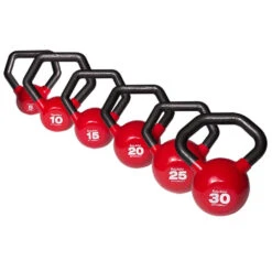 Body Solid Body-Solid Vinyl Dipped Kettlebell Sets KBLS