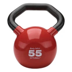 Body Solid Body-Solid Vinyl Dipped Kettlebells KBL -Fitness Equipment Sales Body Solid KBL Vinyl Dipped Kettlebells 55LBS