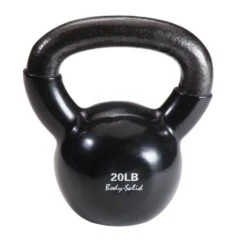 Body Solid Body-Solid Vinyl Coated Kettlebells KBV -Fitness Equipment Sales Body Solid KBV Vinyl Coated Kettlebells 20 lbs