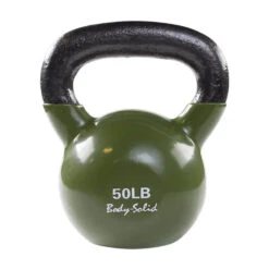 Body Solid Body-Solid Vinyl Coated Kettlebells KBV -Fitness Equipment Sales Body Solid KBV Vinyl Coated Kettlebells 50 lbs
