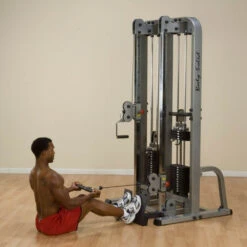 Body-Solid ProClub Dual Cable Column SDC2000G 11 Body-Solid ProClub Dual Cable Column SDC2000G -Fitness Equipment Sales Body Solid ProClub SDC2000G Dual Cable Column Low Row