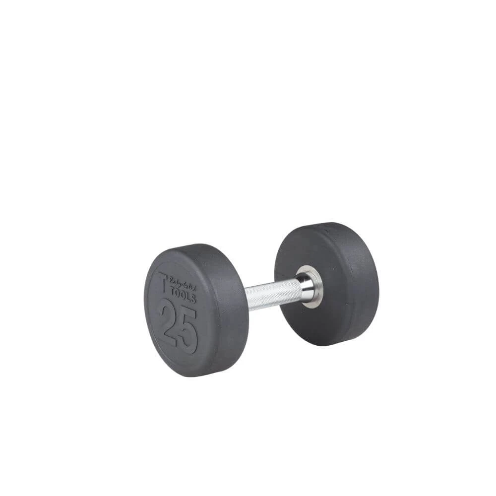 Body Solid Body-Solid Rubber Round Dumbbells SDP 5 Body Solid Body-Solid Rubber Round Dumbbells SDP - Image 5