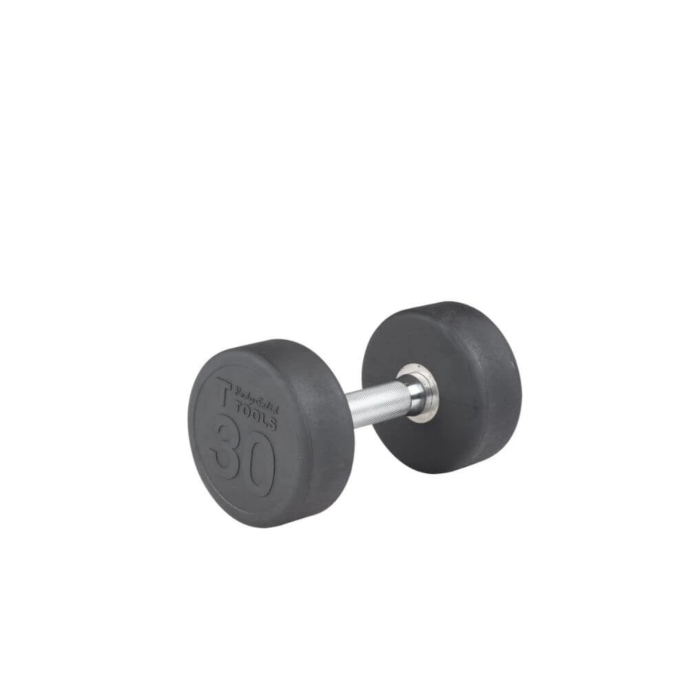 Body Solid Body-Solid Rubber Round Dumbbells SDP 6 Body Solid Body-Solid Rubber Round Dumbbells SDP - Image 6