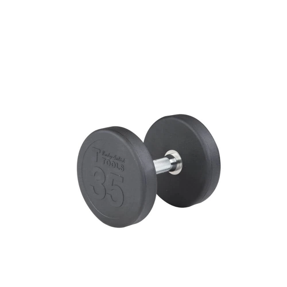 Body Solid Body-Solid Rubber Round Dumbbells SDP 7 Body Solid Body-Solid Rubber Round Dumbbells SDP - Image 7
