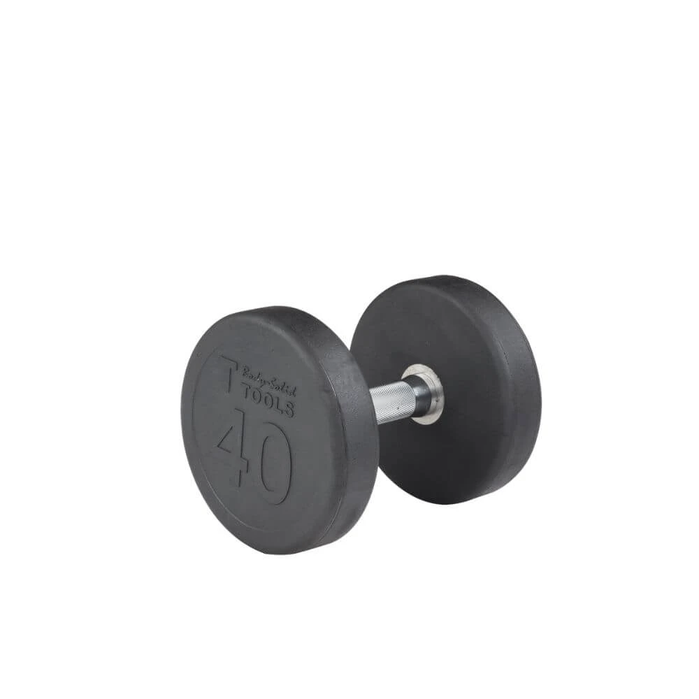 Body Solid Body-Solid Rubber Round Dumbbells SDP 8 Body Solid Body-Solid Rubber Round Dumbbells SDP - Image 8