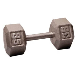 Body Solid Body-Solid Cast Iron Hex Dumbbells SDX -Fitness Equipment Sales Body Solid SDX Cast Iron Hex Dumbbells 35 lbs
