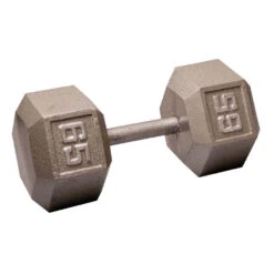 Body Solid Body-Solid Cast Iron Hex Dumbbells SDX -Fitness Equipment Sales Body Solid SDX Cast Iron Hex Dumbbells 65 lbs