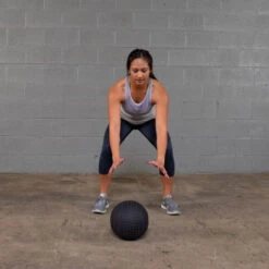 Body-Solid Tools Tire-Tread Slam Balls BSTTT -Fitness Equipment Sales Body Solid Tools BSTTT Tire Tread Slam Balls Front View Throw Downward