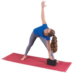 Body-Solid Tools Yoga Block BSTYB10 - High-Density Foam Support