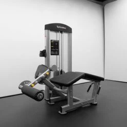 BodyKore Isolation Series Prone Leg Curl GR608 -Fitness Equipment Sales BodyKoreGR608IsolationSeriesSelectorizedProneLegCurlFrontSideView