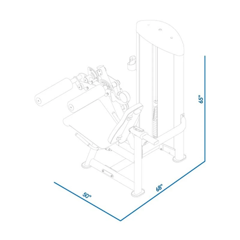 BodyKore Isolation Series Leg Extension Leg Curl GR639 11 BodyKore Isolation Series Leg Extension Leg Curl GR639 - Image 11