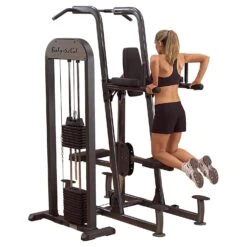 Body Solid Body-Solid Pro Select Weight Assisted Chin-Dip Machine FCD-STK -Fitness Equipment Sales FCDSTK HERO