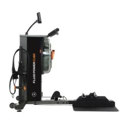 First Degree Fitness FluidPower Cube -Fitness Equipment Sales FirstDegreeFitnessFluidPowerCubeSideViewGrey