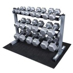 Body Solid Body-Solid SDX Hex Dumbbell 5-50lb Package