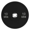 Intek Strength Armor Series Black Urethane Bumper Plates