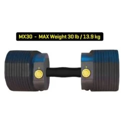 MX Select 30lb Adjustable Dumbbell System MX30 -Fitness Equipment Sales MXSelectMX30DumbbellSystemMaxWeight