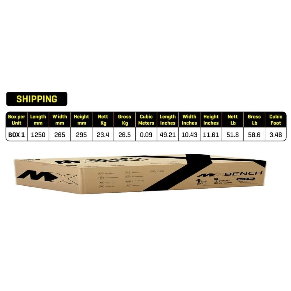 MX Select Adjustable FID Training Bench 12 MX Select Adjustable FID Training Bench - Image 12